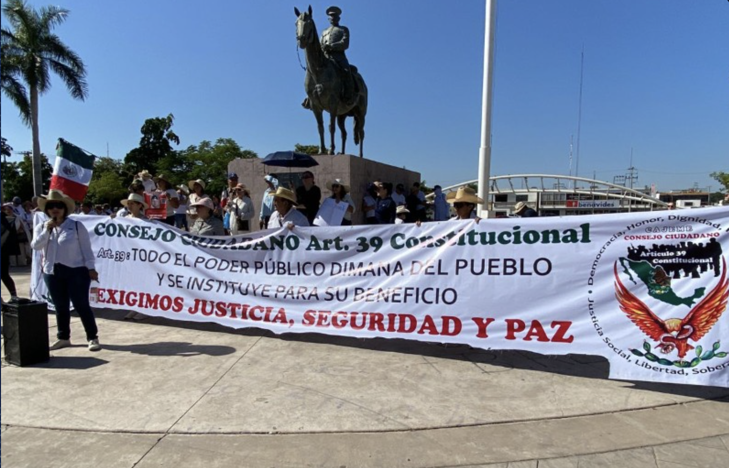 ¿Marcha auténtica o puro show? Así se vivió la movilización “Generación Z” en Ciudad Obregón